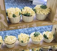 Fancy Flower cupcakes