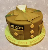 Military Uniform cake