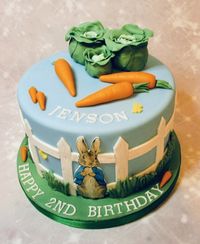 Peter Rabbit cake 2