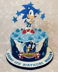 Sonic Edible Ink Prints Drip Cake