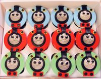 Thomas the Tank Engine Cupcakes 2024