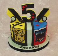 Transformers cake