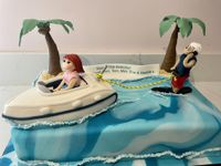 Water Skiing cake